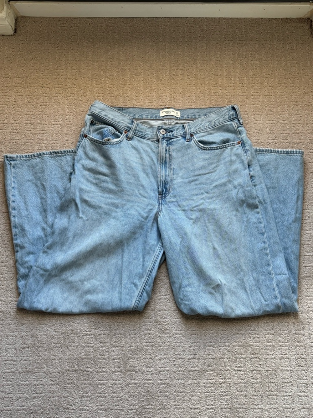 Abercrombie & Fitch wide leg jeans - Picture 3 of 5
